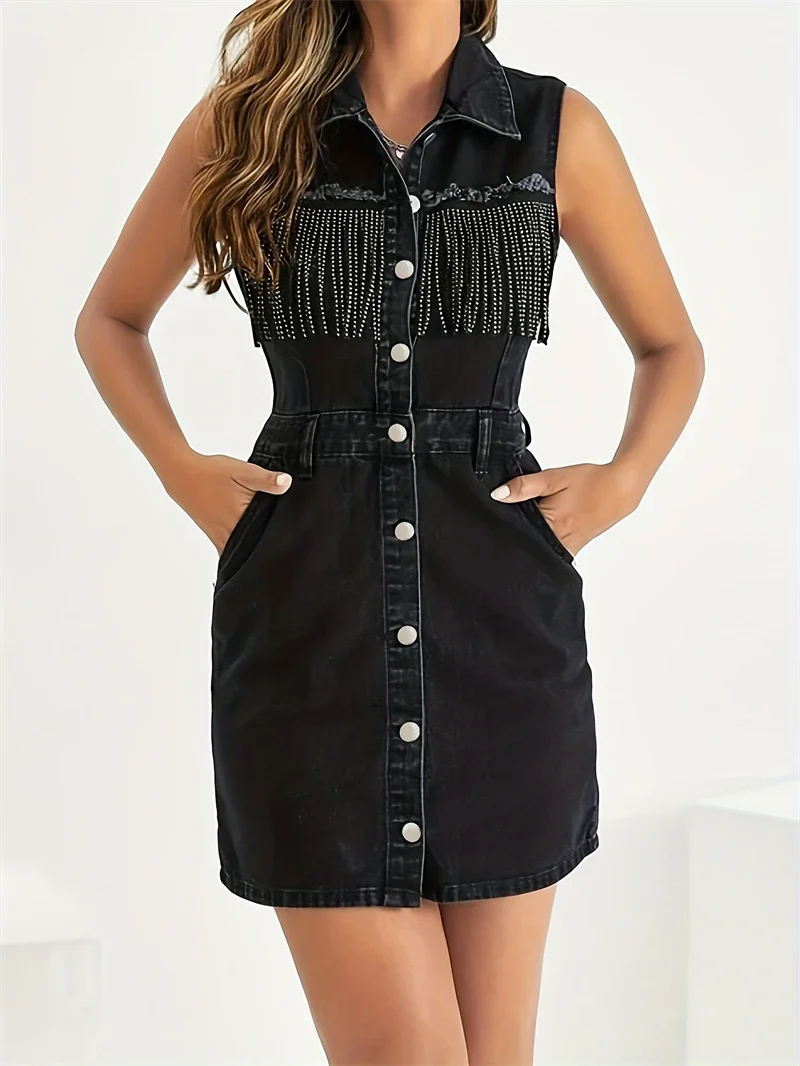 Winter Clothing H&M - Streetwear Denim Dresses Summer Clothing Women