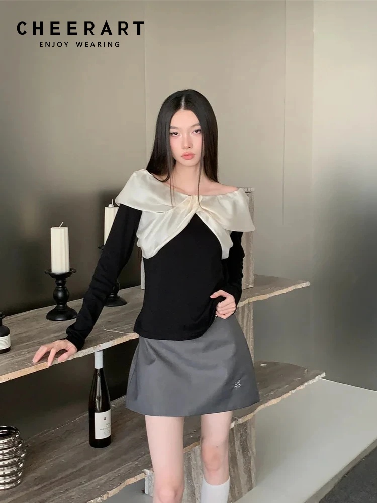 Winter Clothing Cute - CHEERART Designer 2025 Autumn Knit Top