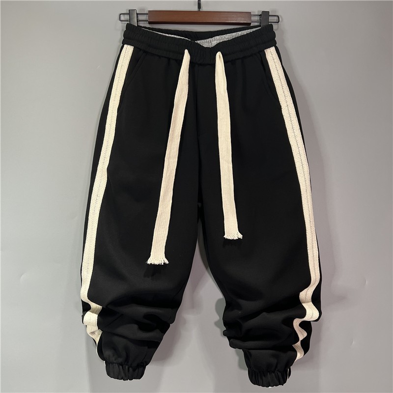 Winter Clothing Pants - Men Casual Cargo Harem Pants High