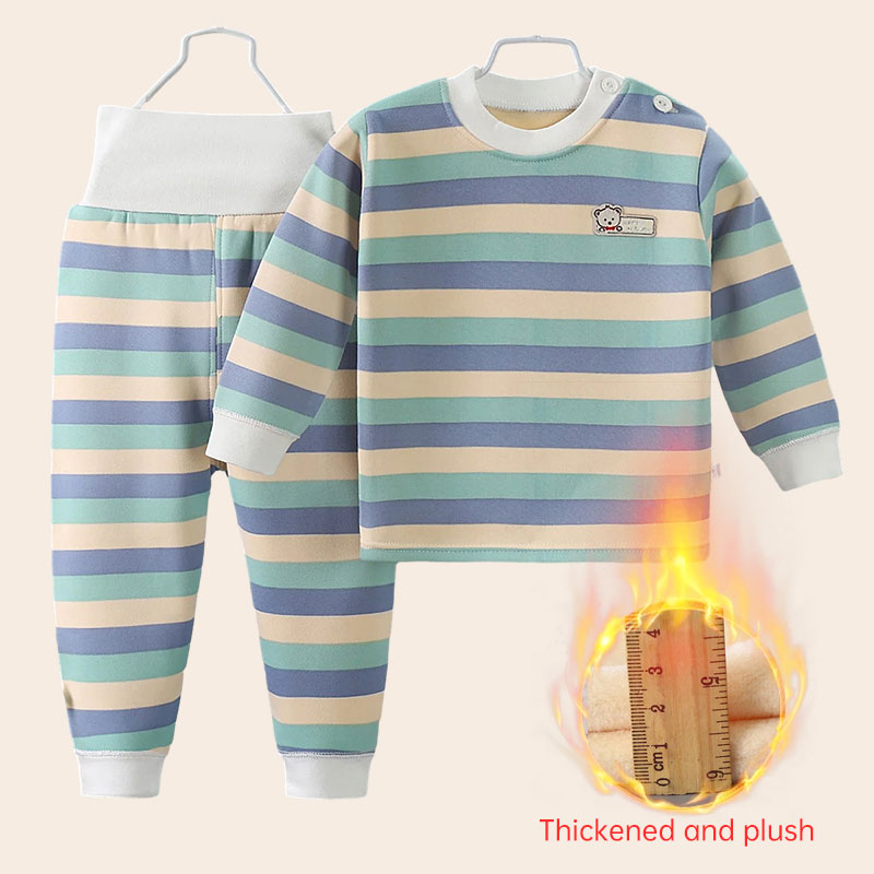 Winter Clothing For Boys - Thicken Warm Plush Children Sets Kids