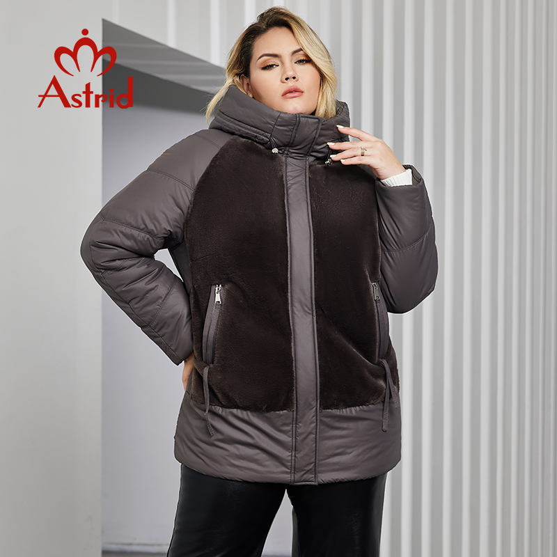 Winter Clothing Design - Astrid Plus Size Winter Jacket Women