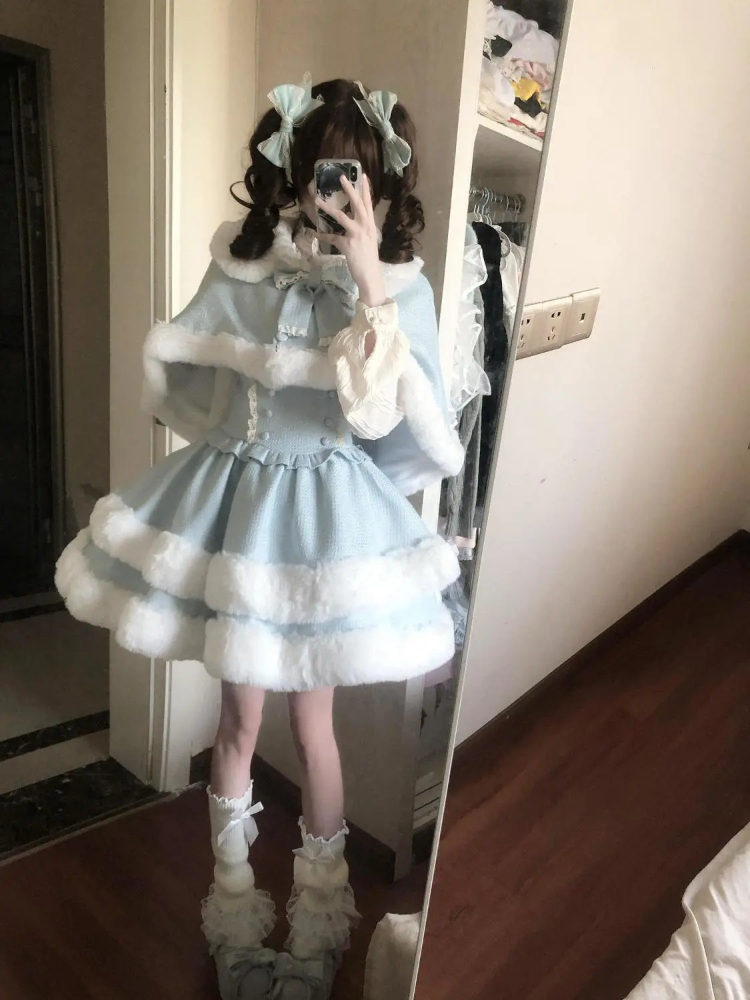 Winter Sweet Lolita Christmas  - مراجعة Winter Clothing Cute وسعره