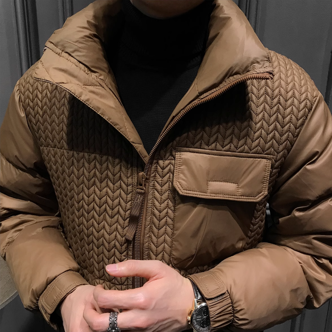 IT  Men's Casual down Jacket A - مراجعة Winter Sun Clothing وسعره