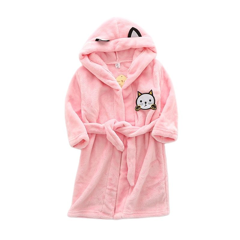 Kids Cartoon Cat Robes New Win - مراجعة Winter Clothing Baby Girl وسعره