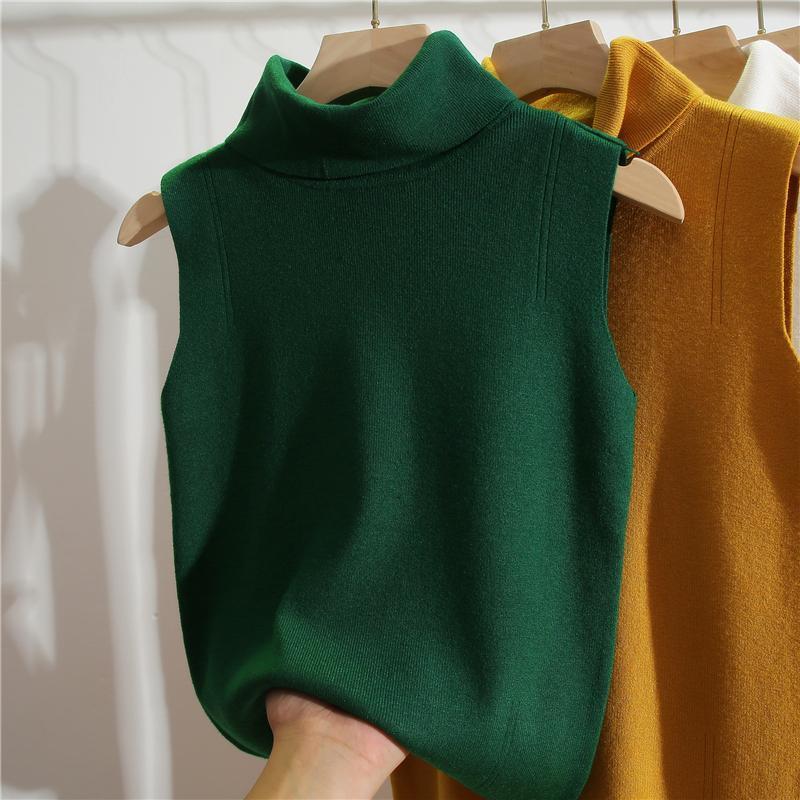 Turtleneck Sleeveless Slim Fit - مراجعة Winter Clothing Essential وسعره
