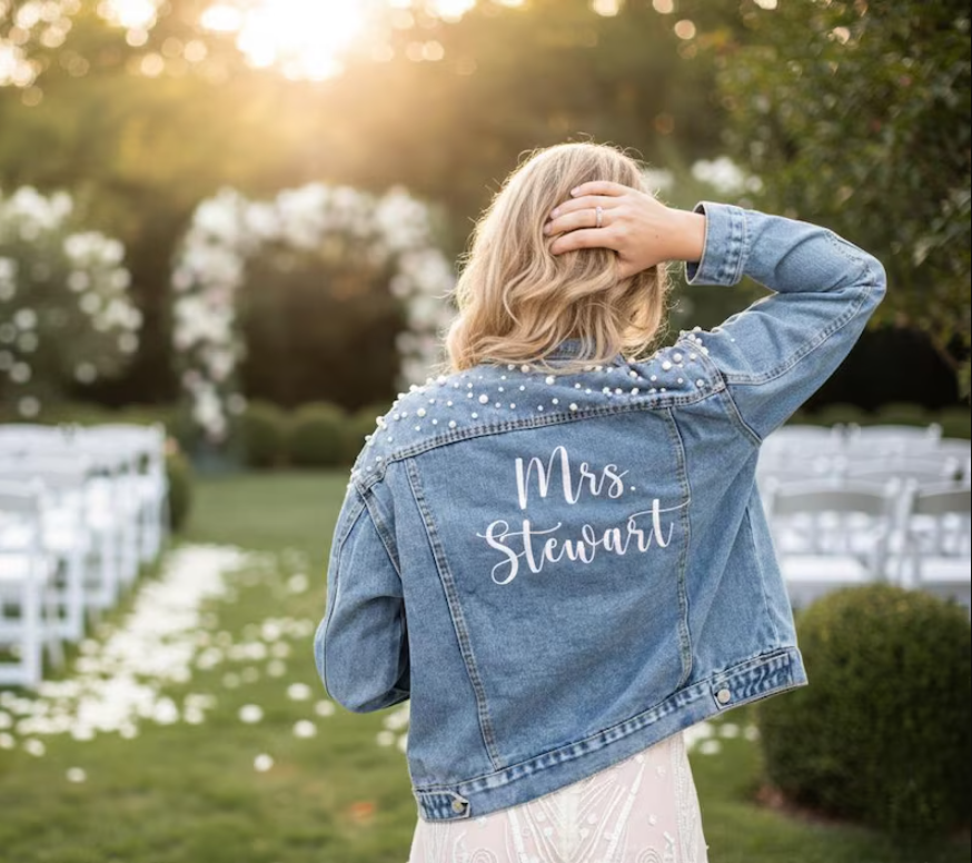 Custom Embroidered Bride Denim - مراجعة Winter Clothing Design وسعره