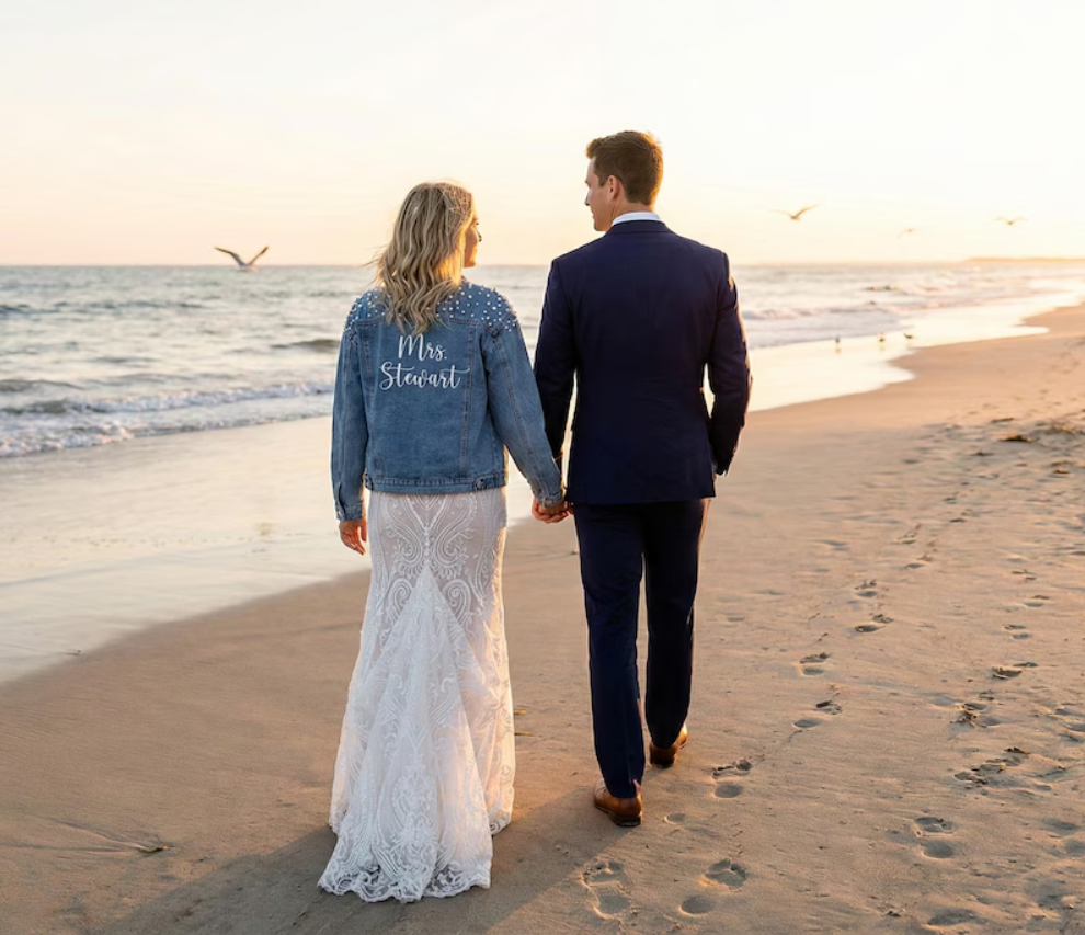 Custom Embroidered Bride Denim - مراجعة Winter Clothing Design وسعره