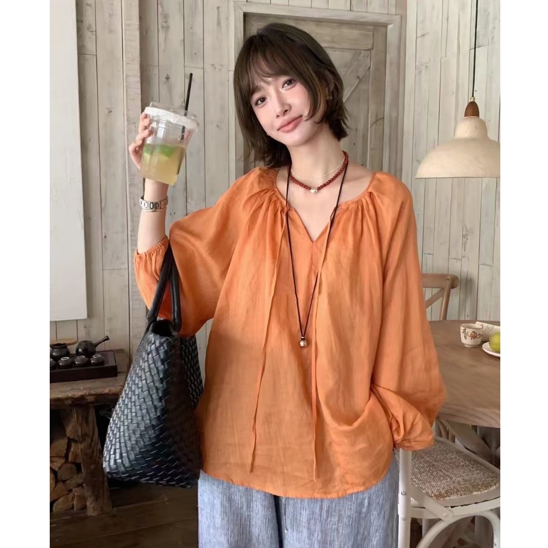 Korean Style Thin Long Sleeve  - مراجعة Winter Sun Clothing وسعره