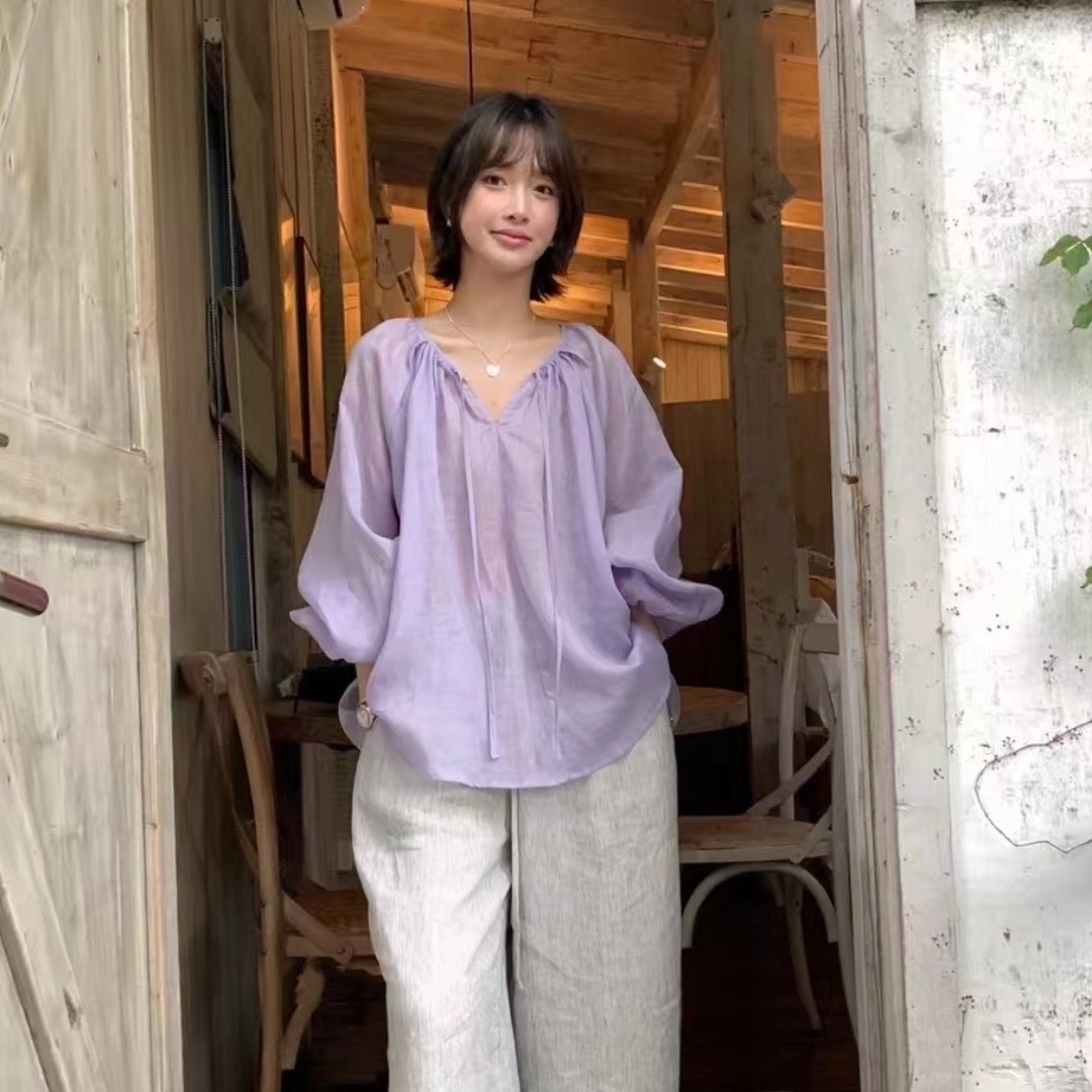 Korean Style Thin Long Sleeve  - مراجعة Winter Sun Clothing وسعره