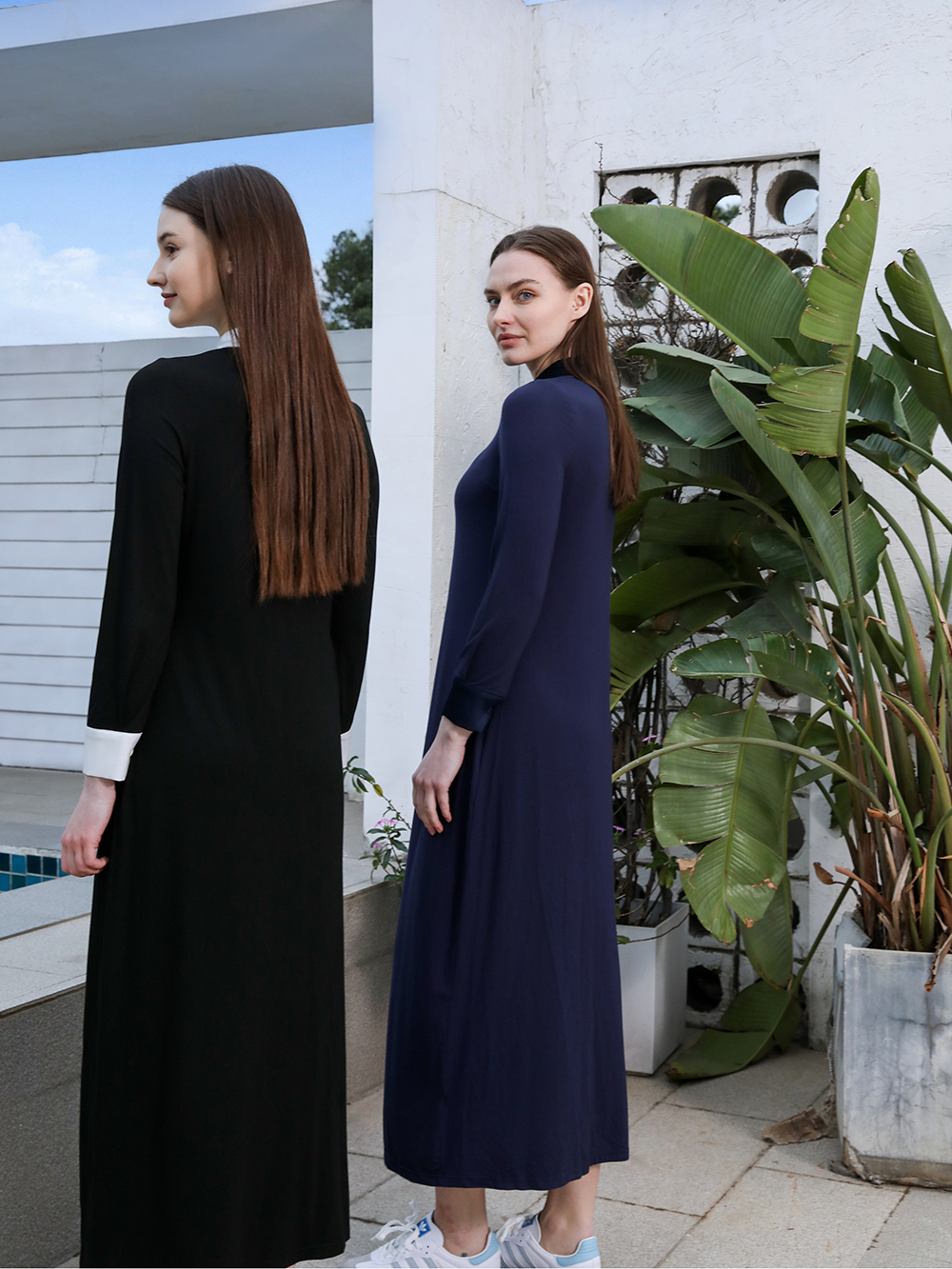 AP SS25 Women Satin Patchwork  - مراجعة Winter Clothing H&M وسعره