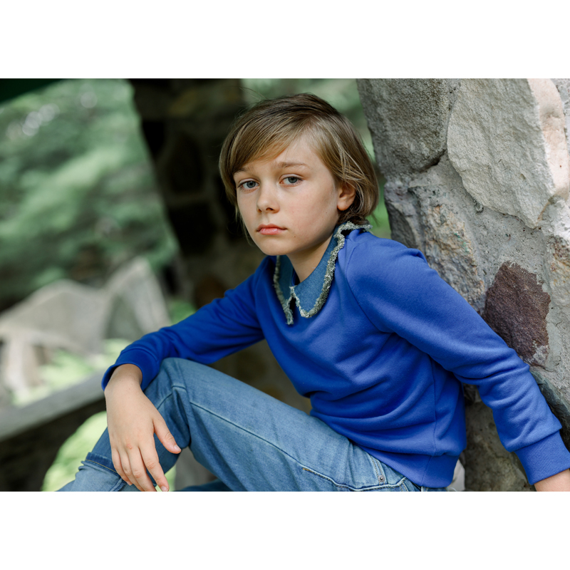 Ali Plus Aw25 Denim Collar Swe - مراجعة Winter Clothing For Boys وسعره