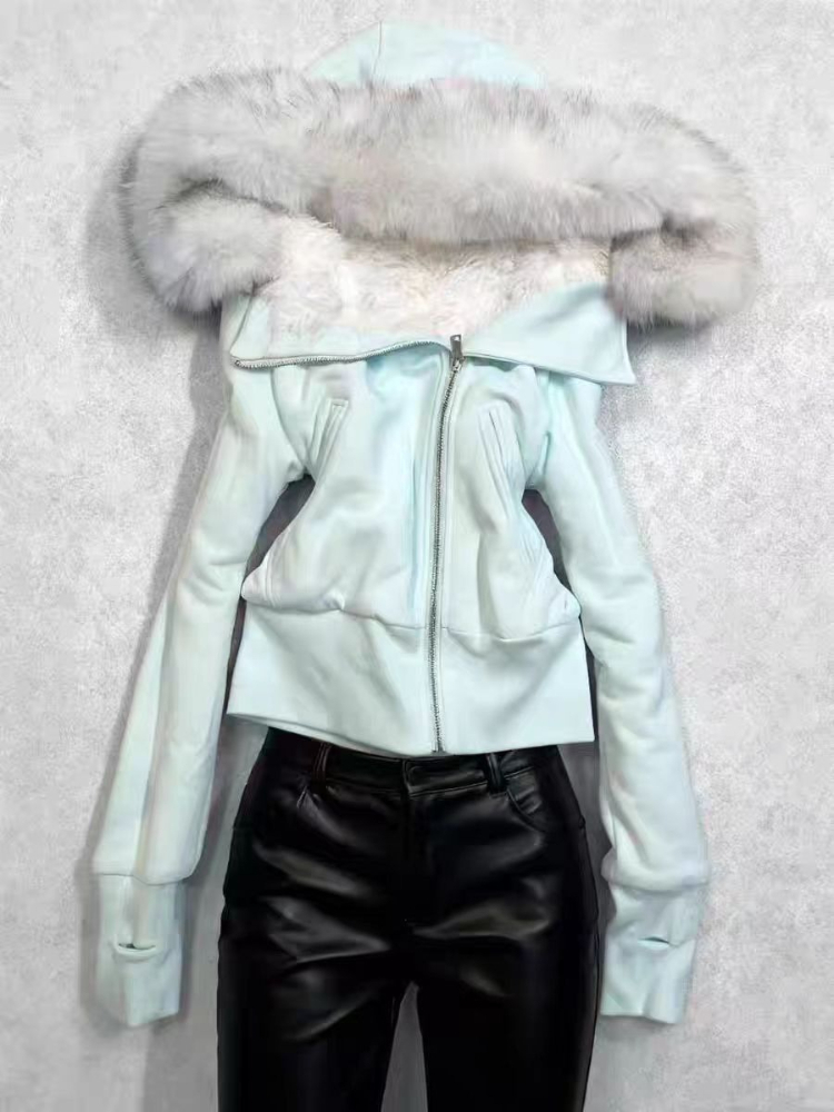 Aesthetic Vintage Slim Hooded  - مراجعة Winter Clothing Aesthetic وسعره