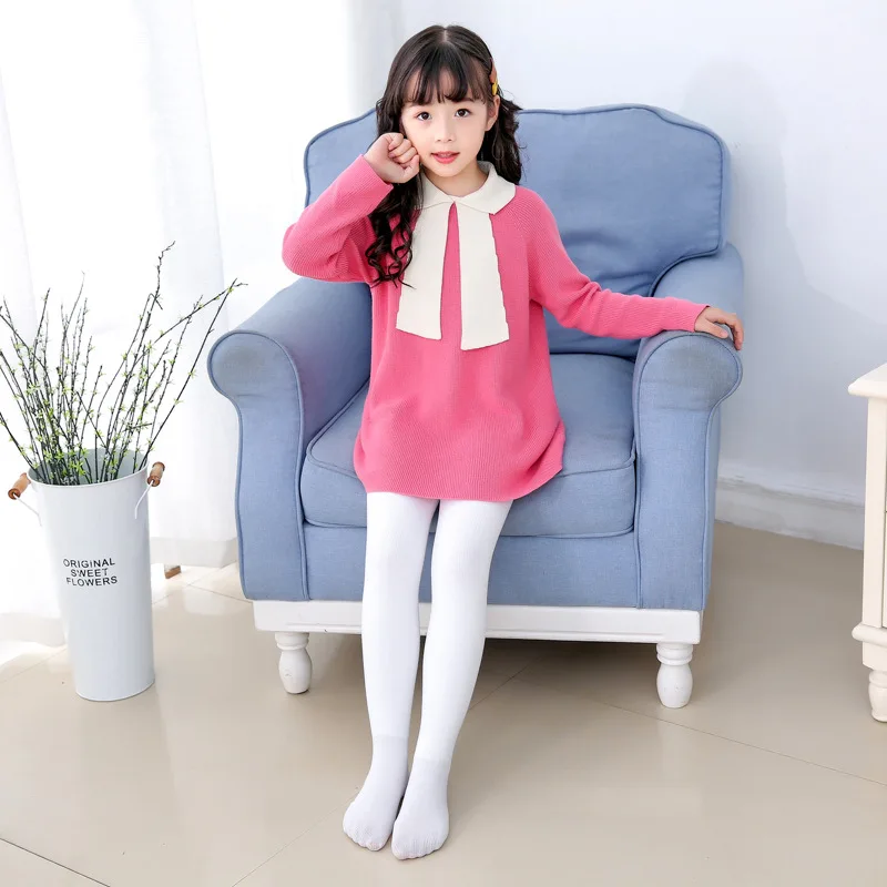 Brushed Thicken Girls Tights f - مراجعة Winter Clothing Baby Girl وسعره