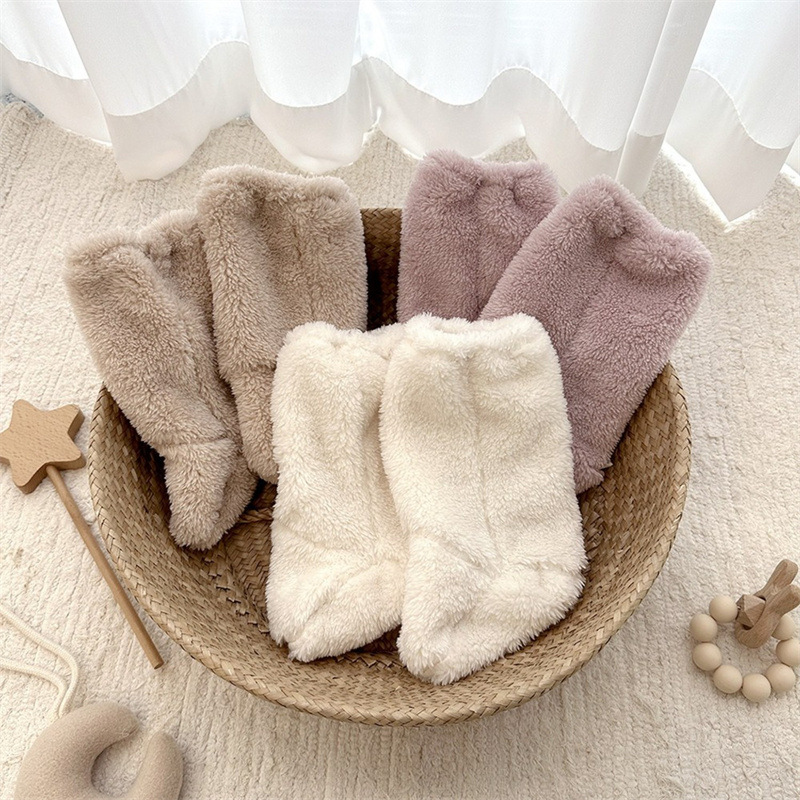 Warm Winter Baby Socks Coral F - مراجعة Winter Clothing Baby Girl وسعره