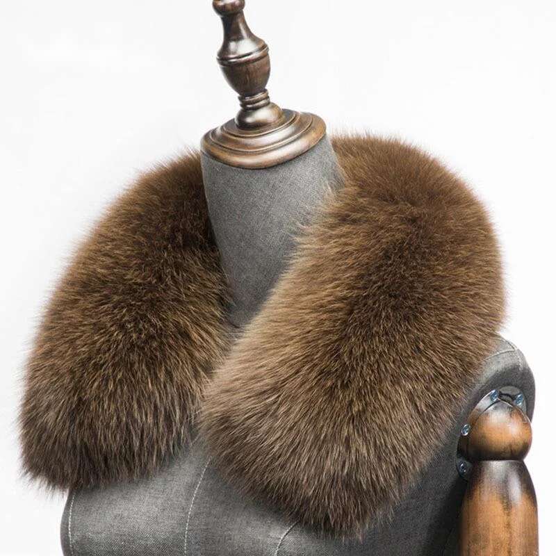 Winter Natural Fox Fur Scarf S - مراجعة Winter Clothing Design وسعره
