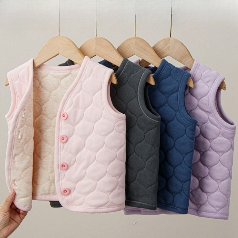 Children's Vest Autumn Winter  - مراجعة Winter Clothing Baby Girl وسعره