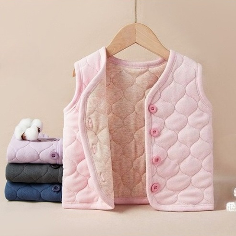 Children's Vest Autumn Winter  - مراجعة Winter Clothing Baby Girl وسعره