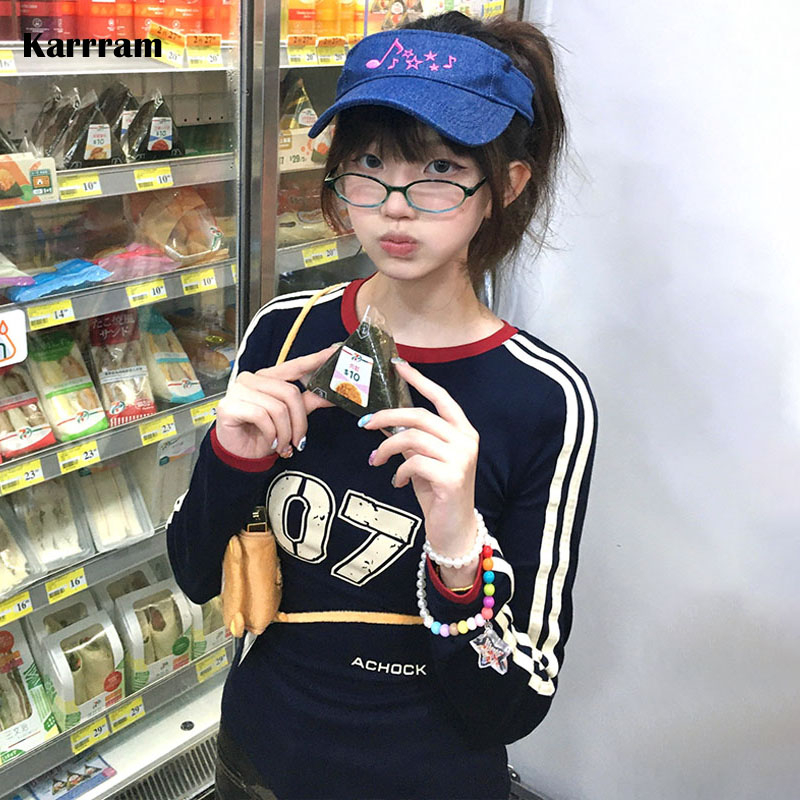 Karrram Japanese Y2k Letter Pr - مراجعة Winter Clothing Aesthetic وسعره