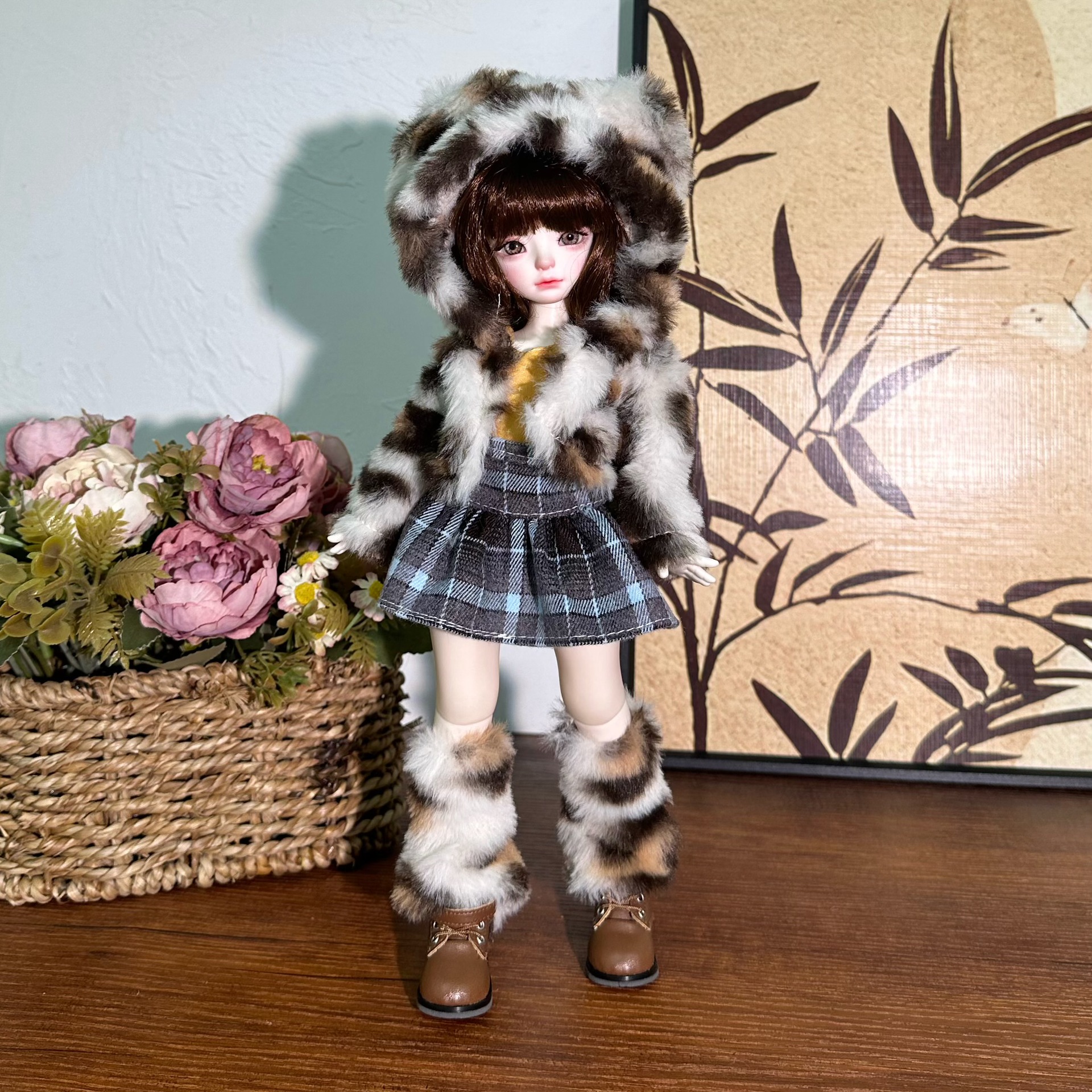 30cm BJD Doll Clothes for Girl - مراجعة Winter Clothing Cute وسعره