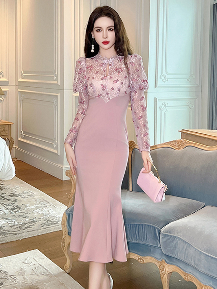 Spring Autumn Qipao Mermaid Lo - مراجعة Winter Clothing H&M وسعره