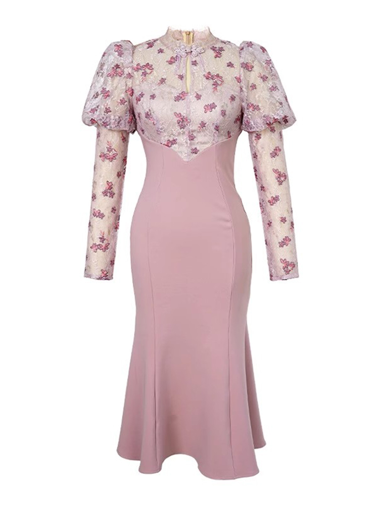 Spring Autumn Qipao Mermaid Lo - مراجعة Winter Clothing H&M وسعره