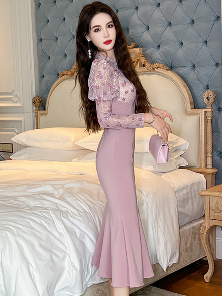 Spring Autumn Qipao Mermaid Lo - مراجعة Winter Clothing H&M وسعره