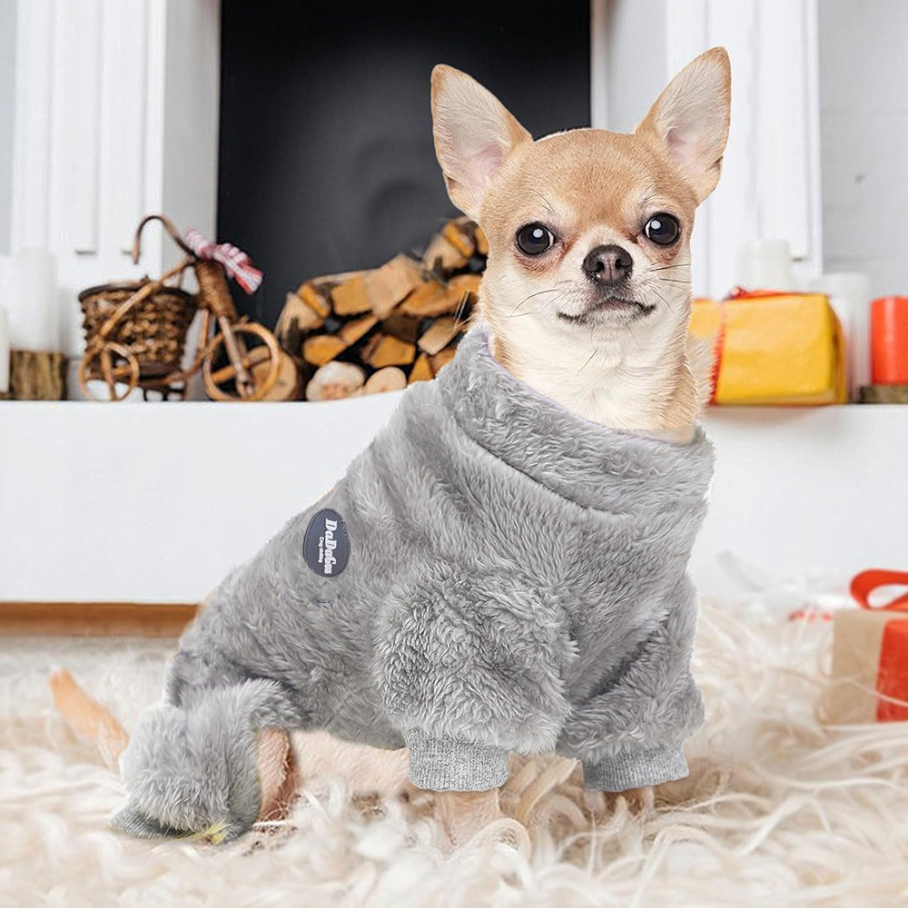 Dog Sweaters for Small Dogs Wi - مراجعة Winter Clothing For Boys وسعره