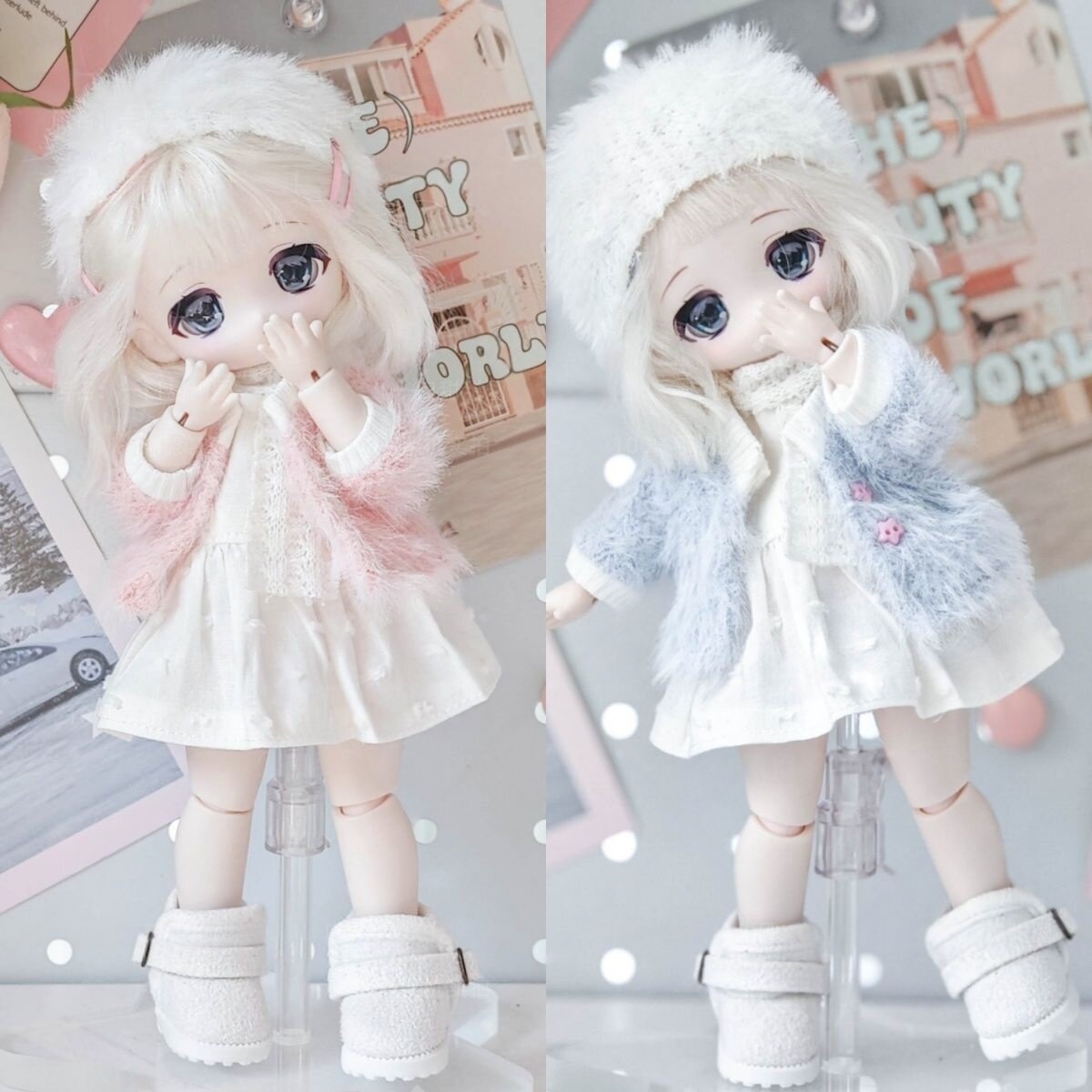 Bonnie Bunny Dream Bjd Doll Cl - مراجعة Winter Clothing Options وسعره