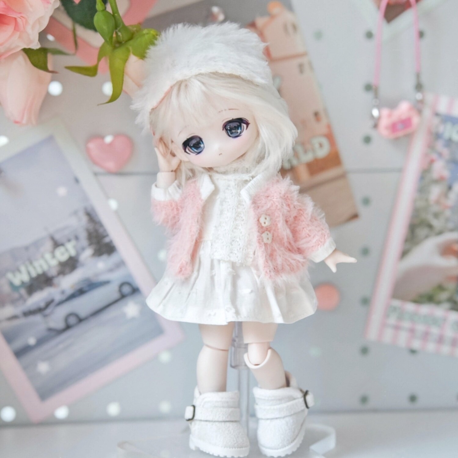 Bonnie Bunny Dream Bjd Doll Cl - مراجعة Winter Clothing Options وسعره