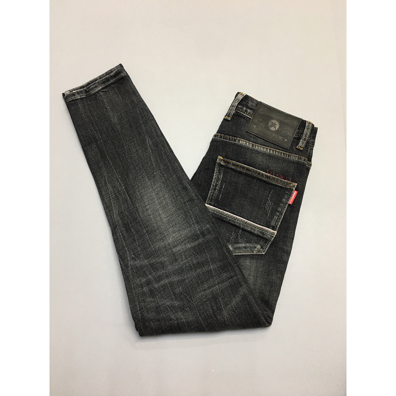 Black gray jeans men's autumn  - مراجعة Winter Clothing Youtube وسعره