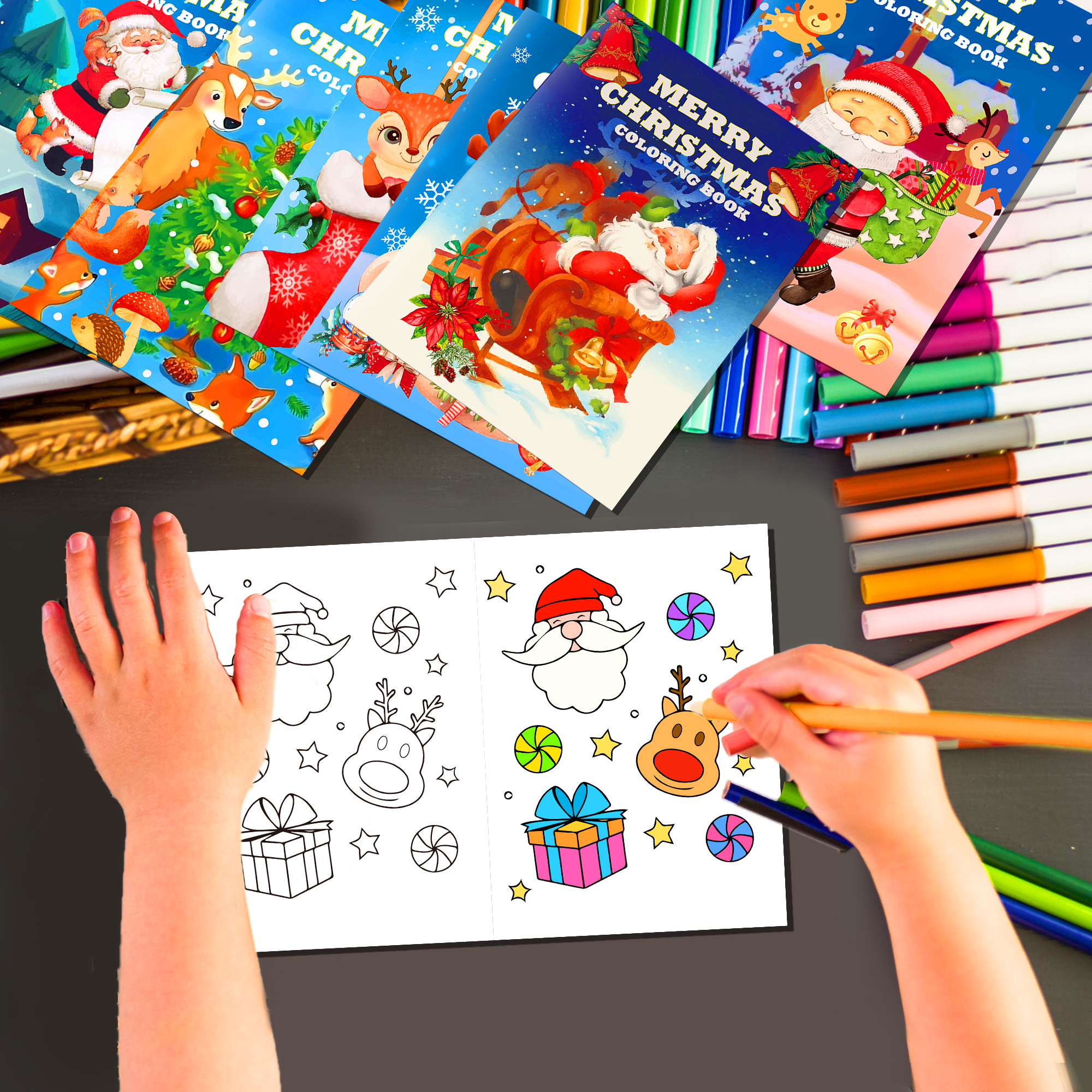 16pcs Cartoon Merry Christmas  - مراجعة Winter Clothing Pictures وسعره