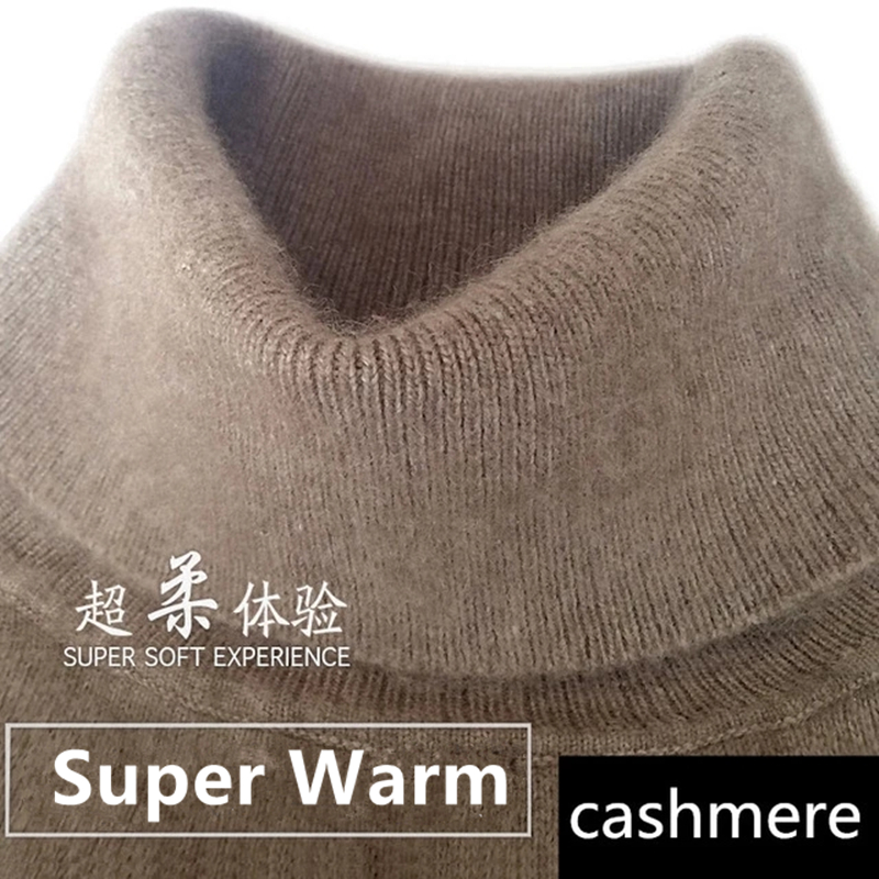 Cashmere turtleneck men sweate - مراجعة Winter Clothing Cute وسعره
