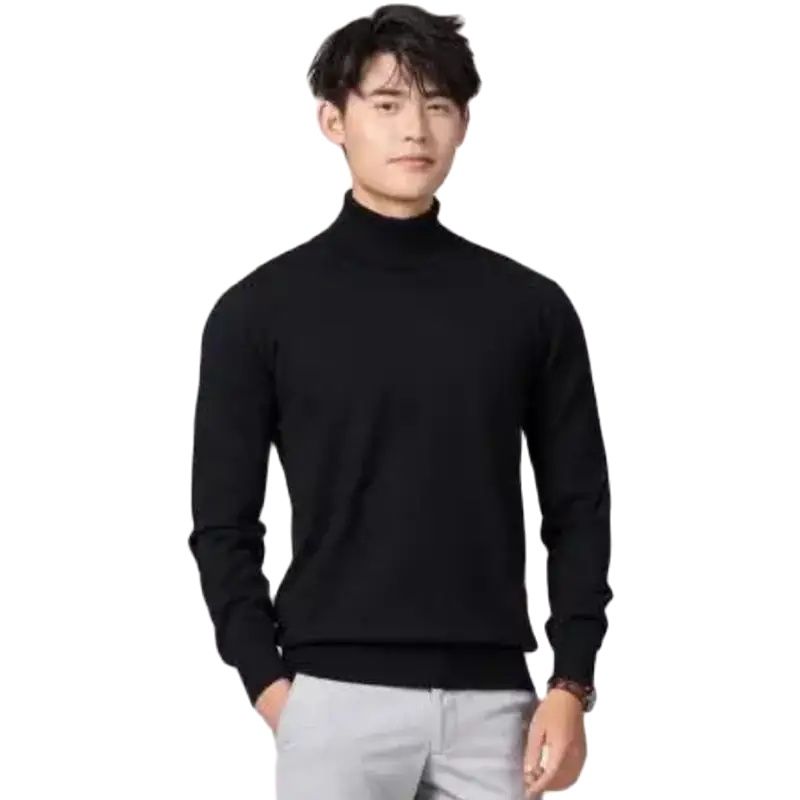 Cashmere turtleneck men sweate - مراجعة Winter Clothing Cute وسعره