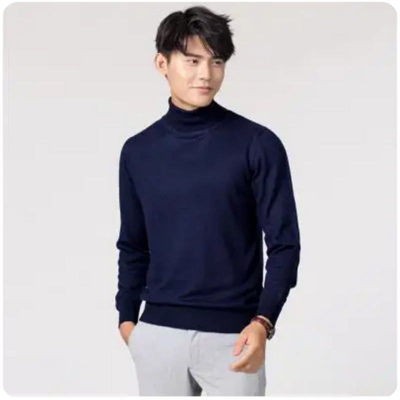 Cashmere turtleneck men sweate - مراجعة Winter Clothing Cute وسعره