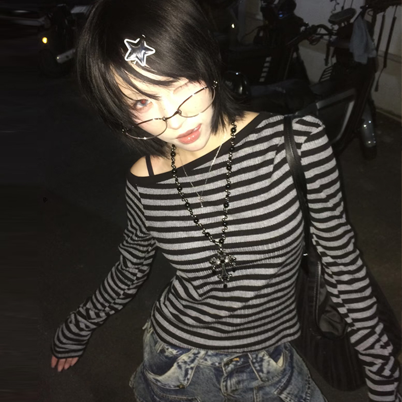 Genayooa Japanese Y2k T-shirt  - مراجعة Winter Clothing Aesthetic وسعره