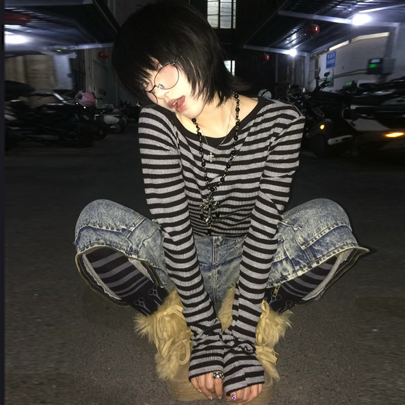 Genayooa Japanese Y2k T-shirt  - مراجعة Winter Clothing Aesthetic وسعره