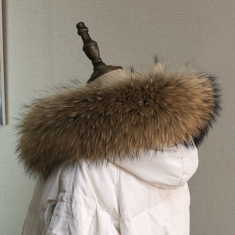 Real Fur Collar for Coat Parka - مراجعة Winter Clothing Design وسعره