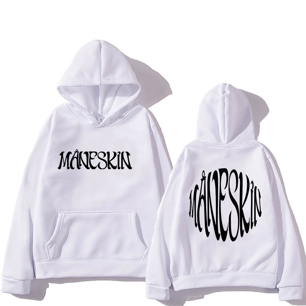 Grunge Bank Maneskin Hoodies M - مراجعة Winter Clothing Aesthetic وسعره