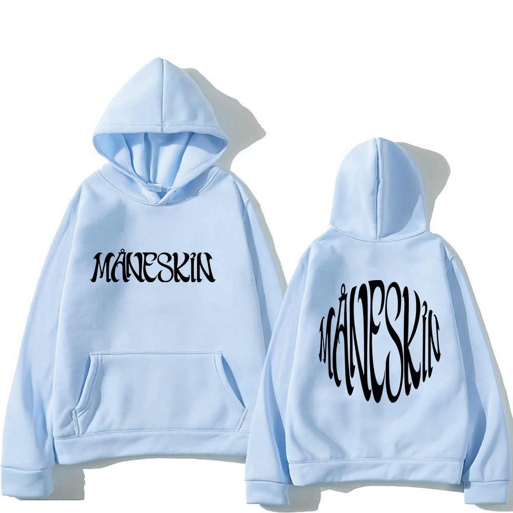 Grunge Bank Maneskin Hoodies M - مراجعة Winter Clothing Aesthetic وسعره