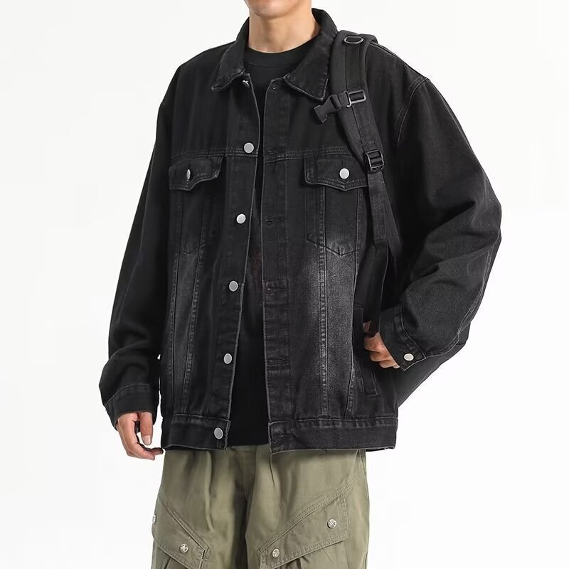Men's Spring Autumn Button Den - مراجعة Winter Clothing Pictures وسعره