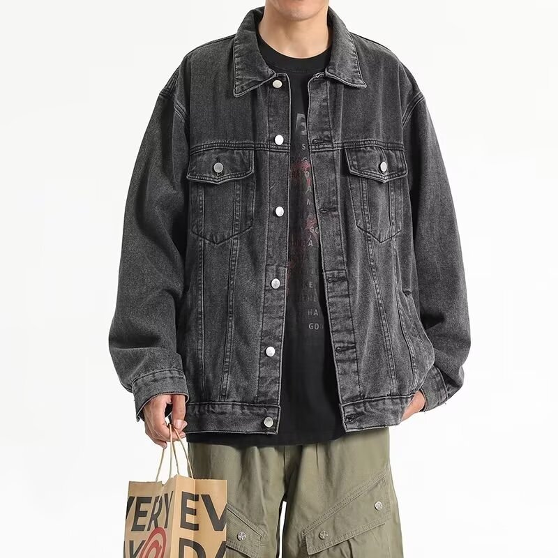 Men's Spring Autumn Button Den - مراجعة Winter Clothing Pictures وسعره