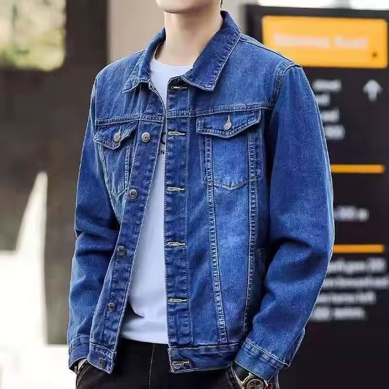 Men's Spring Autumn Button Den - مراجعة Winter Clothing Pictures وسعره