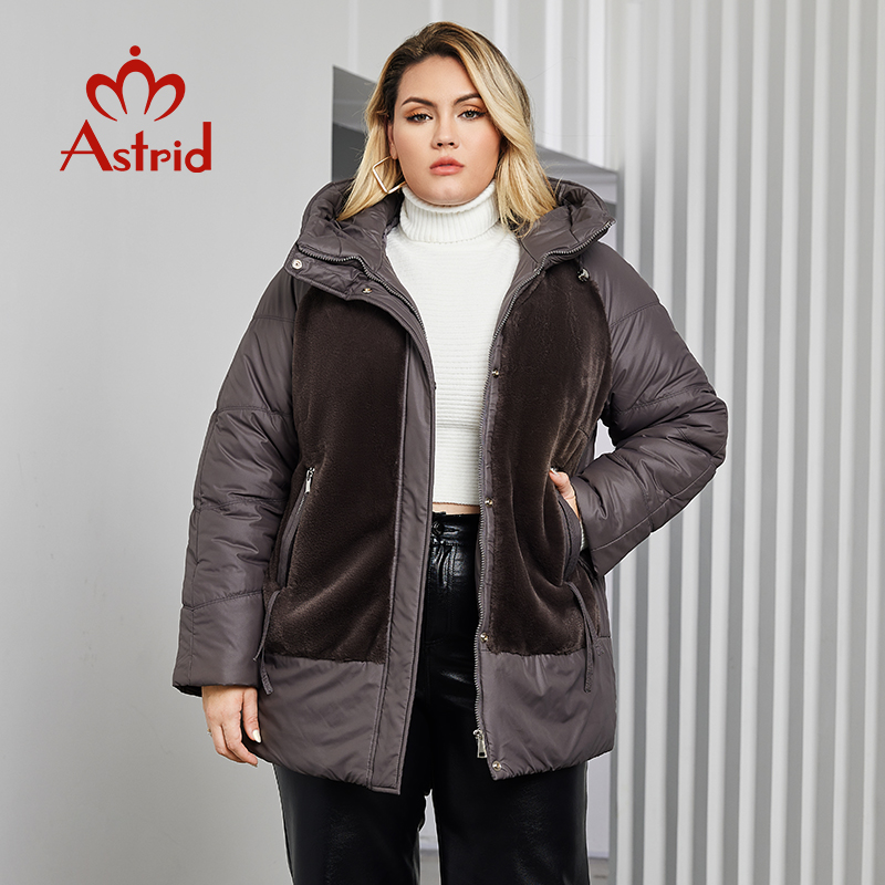Astrid Plus Size Winter Jacket - مراجعة Winter Clothing Design وسعره