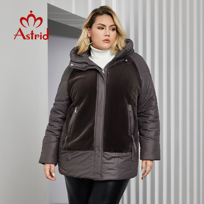 Astrid Plus Size Winter Jacket - مراجعة Winter Clothing Design وسعره