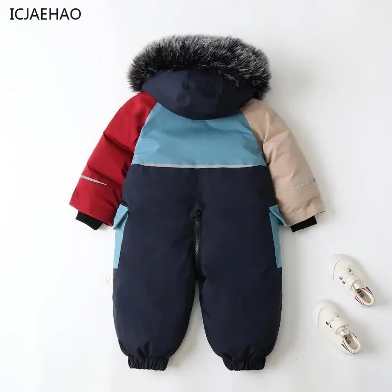 2025 Children Jumpsuits Thick  - مراجعة Winter Clothing Baby Girl وسعره