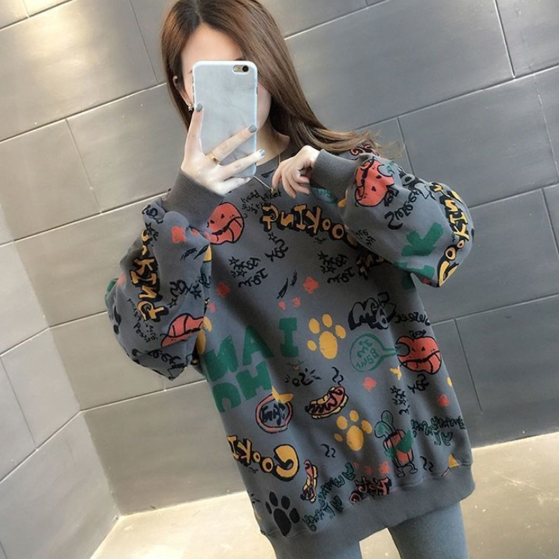 Casual Printed Loose Women's S - مراجعة Winter Clothing Essential وسعره