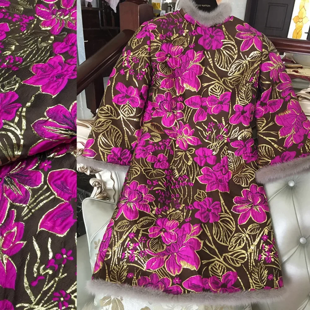 Jacquard Fabric Autumn Winter  - مراجعة Winter Clothing Youtube وسعره