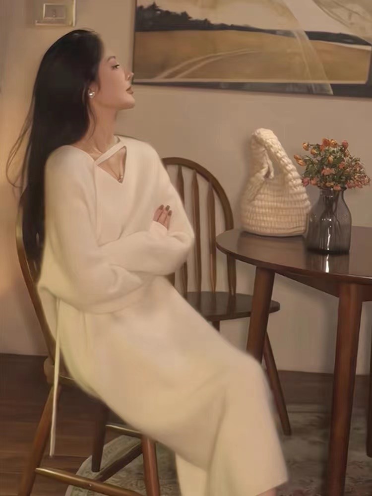 sweater dress for women 2025 n - مراجعة Winter Clothing H&M وسعره