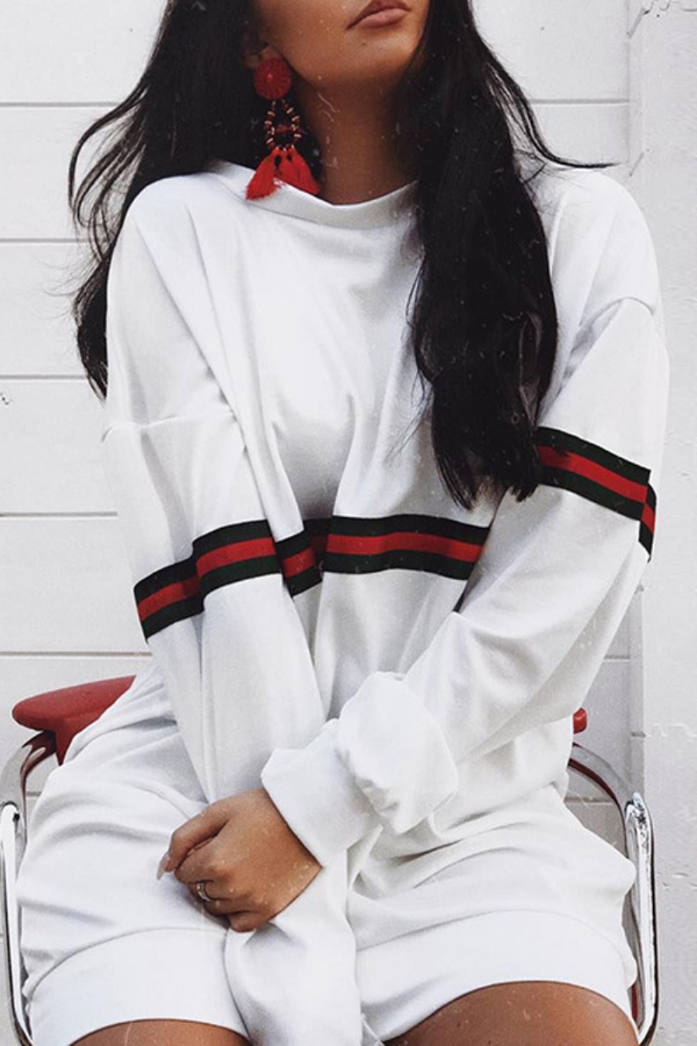 Womens Oversized Long Hoodie D - مراجعة Winter Clothing H&M وسعره
