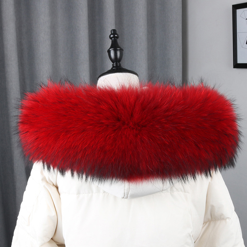 100% Real Fur Collar Coat Wint - مراجعة Winter Clothing Design وسعره